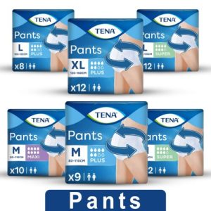 Tena Incontinence Pants for Women & Men Maxi Medium Super Plus XL Size Underwear
