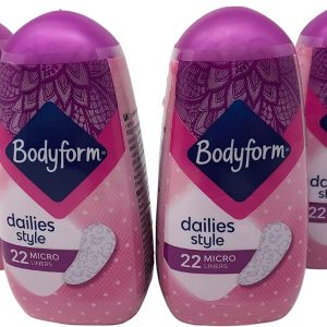 Bodyform Micro Liners Dailies Style Panty Liners for Women x22 Discreet Liners 4