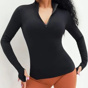 Long Sleeve Gym Shirt Sport Top Fitness Yoga Sports Wear Women Push up Running