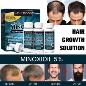 3x 60ml 5% Extra Strength Men Regrowth Regain Treatment Solution