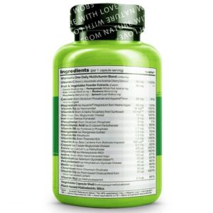 Daily Multivitamin for Women | Vitamins & Fruit Extracts | Vegan