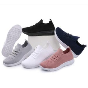 Women’s Ladies Sneakers Lace Up Trainers Running Sports Gym Jogging Shoes Sizes