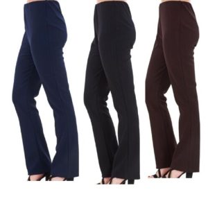 Ladies Nurse Work Carer Stretch Elasticated Trousers 31 Leg 29 Leg 27 Leg UK8-26