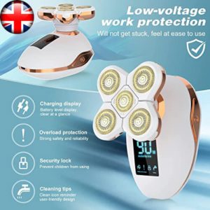 Electric Shaver For Women Rechargeable Painless Bikini Razor Lady Hair Remover