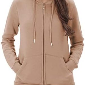 M17 Womens Ladies Plain Zip Up Hoodie Longline Hoody Soft Casual Hooded Sweatshirt Top Long Sleeve Jacket Jumper