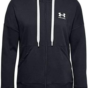 Under Armour Damen Rival Fleece Fz Hoodie Aufwärmoberteil