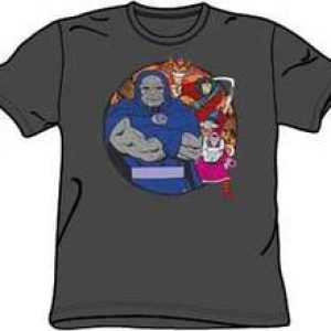 Apokolips Shirt Apokolips Represent Charcoal Gray T-Shirt Tee