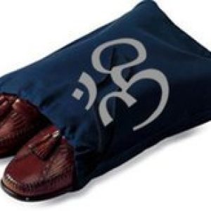 AUM Om Yoga 100% Cotton Shoe Bag with Drawstring