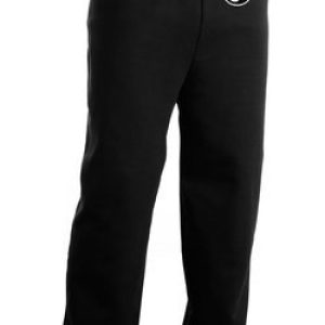 AUM PATCH Mens Yoga OM Pants with Elastic Bottom Black – Hip Print