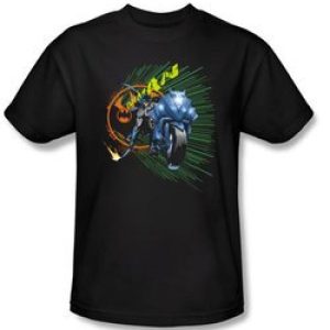 Batman Kids T-Shirt – Batcycle Youth Black Tee
