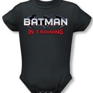 Batman Romper – Batman In Training Black Infant Creeper