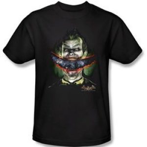 Batman T-Shirt – Crazy Lips Adult Black