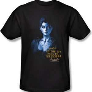 Batman T-Shirt – Poison Ivy Adult Black