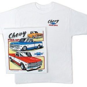 Chevy Truck T-shirt Classic Assorted Pickup Trucks White Tee Shirt