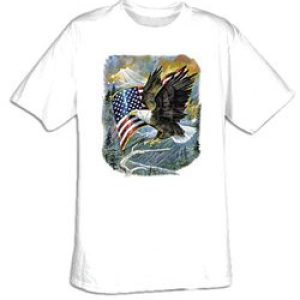 Eagle T-shirt – American Pride Patriotic Adult Tee