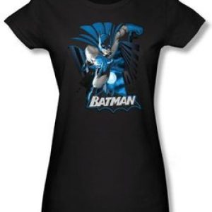 Justice League Juniors T-shirt Batman Blue and Gray Black Tee Shirt