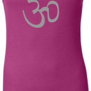 Ladies Yoga Tank – Aum Symbol Longer Length Tanktop
