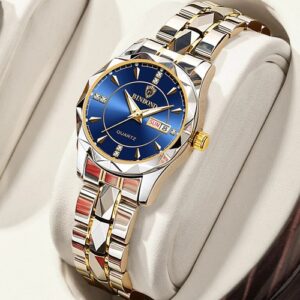 Women Ladies Watches Wrist Quartz Analogue Watch Casual Leather Gift Fashion Uk