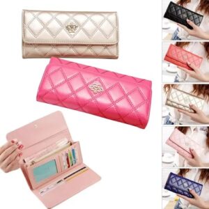 Women Ladies Wallet Leather Phone Card Holder Case Long Purse Clutch Bag Handbag