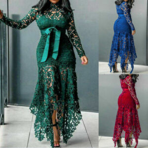 Dresses Dress Lace Maxi Size Bodycon Womens Party Plus Ladies Prom Evening