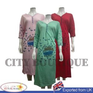 Ladies Nightie Nightdress Dream Sleep Night Shirt Pyjamas Plus sizes
