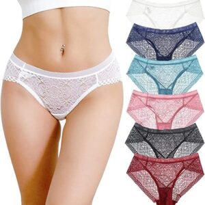 Women’s Underwear Knickers S XL 6-PACK Briefs Sexy Panties Ladies Multipack