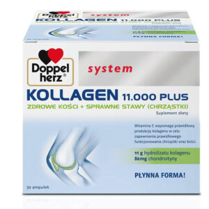 Supplement for Bone and Muscle DOPPELHERZ KOLLAGEN System 11000 PLUS 30×25 ml