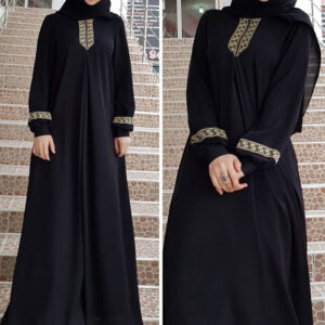 Women Islamic Arab Robe Muslim Dresses Kaftan Jilbab Abaya Prayer Maxi Dress