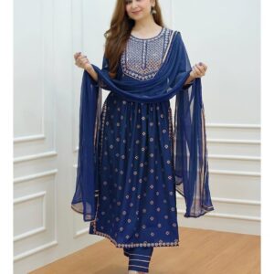 Women’s Tunic Kurti Indian Pakistani Anarkali  Set Dress Bollywood Salwar Kameez