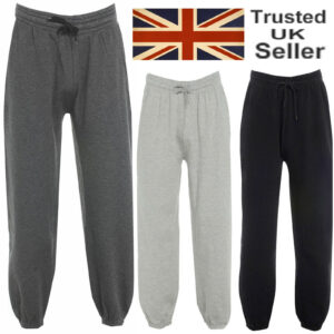 Womens Fleece Casual Jogging Joggers Tracksuit Bottoms Ladies Jog Pants 10 – 18