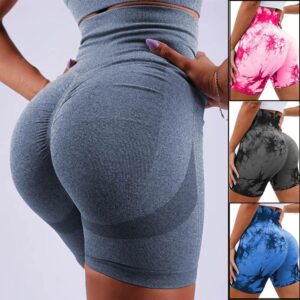 Women Anti-Cellulite Yoga Pants Shorts Tik Tok Leggings Bum Butt Lift Sport Gym