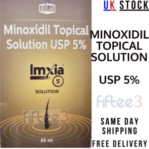 ✅ Minoxidil Topical Solution 5% Fast Hair Gowth -Hair Loss Treatment KLM Labs UK