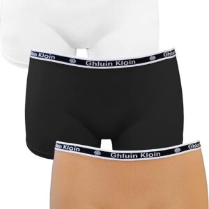 Women’s Boxer Shorts Girl’s Cotton Boyshorts Comfortable Underwear MULTIPACK