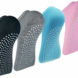 Yoga Socks Ballet Fitness Anti-Slip Cotton Pilates Exercise Grip For Women & Men