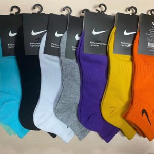 Nike Socks 5 Pairs Sports Socks Cotton Socks Casual Mid-Tube Men/Women