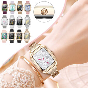 Smart Watch Fitness Tracker Women Ladies Waterproof Watches for  iPhone Samsung