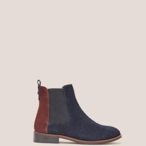 White Stuff Frankie Women’s Chelsea Boots Ladies Suede Footwear Round Toe Shoes