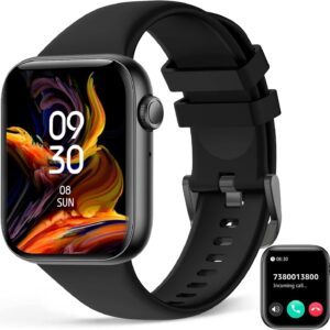 TOP 1.95″ Waterproof Smart Watch Men Women Smartwatch Bluetooth IOS Android 2024