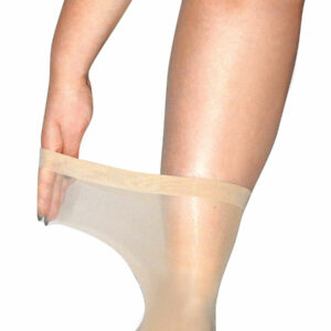 Extra-Large Super-wide 20 Denier Soft Top Anklet Pop Socks Swollen Ankles Feet