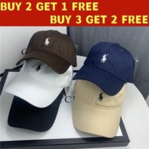 Hot Sell Polo Cap Mens Womens Baseball Unisex Classic Hat Gift Adjustable UK NEW