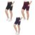 Kirkland Womens Soft Cycling Gym Yoga Active Pockets Shorts UK6,8,10,12,14,16,18
