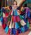 Afghan Dress Multicoloured For Special Occasions